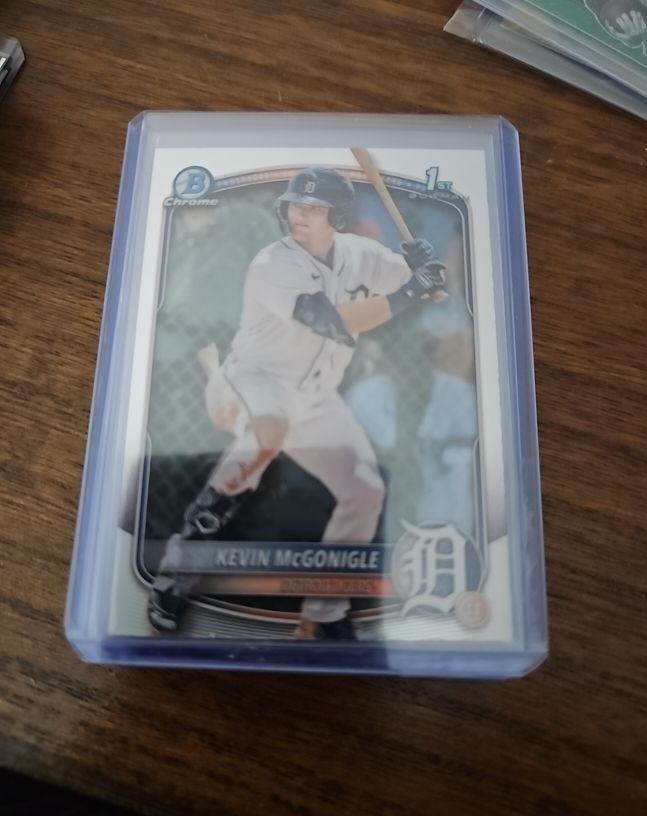 2025 Bowman Chrome #BP-79 Kevin McGonigle — front
