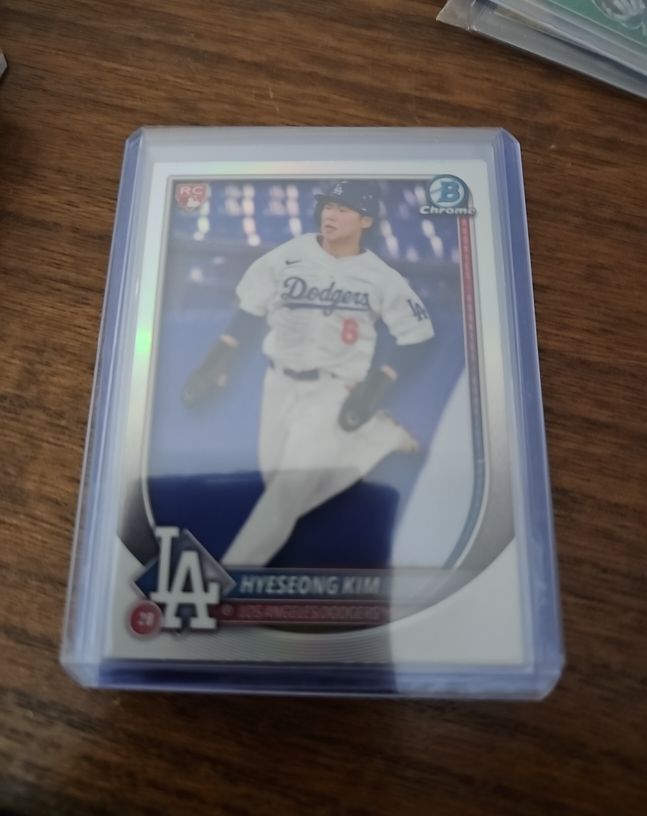 2025 Bowman Chrome #91 Hyeseong Kim — front