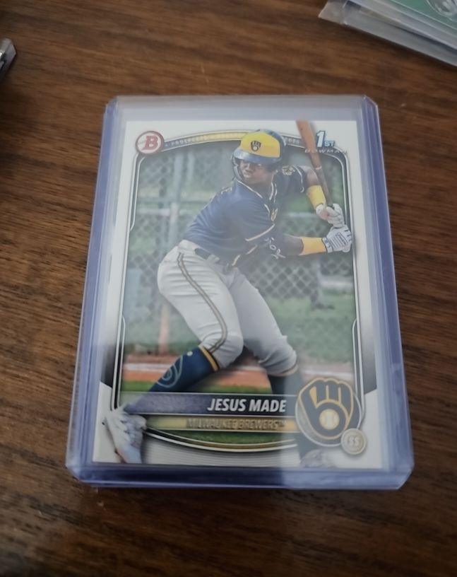 2025 Bowman #BP-66 Jesus Made — front
