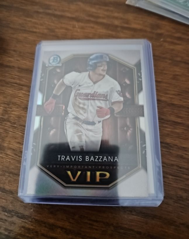 2025 Bowman VIP #VIP-8 Travis Bazzana Cleveland Guardians — front