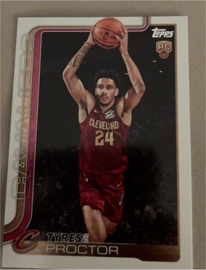 2025-26 Topps #250 Tyrese Proctor — front