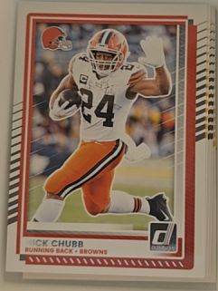 2025 Donruss #258 Nick Chubb — front