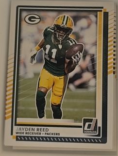 2025 Donruss #49 Jayden Reed — front