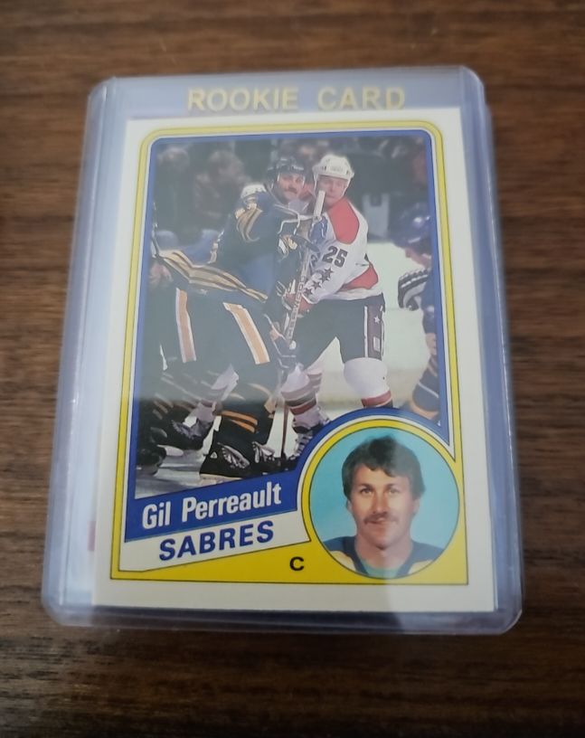 1984-85 Topps #19 Gil Perreault — front