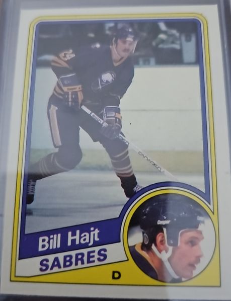 1984 O-Pee-Chee #21 Bill Hajt — front