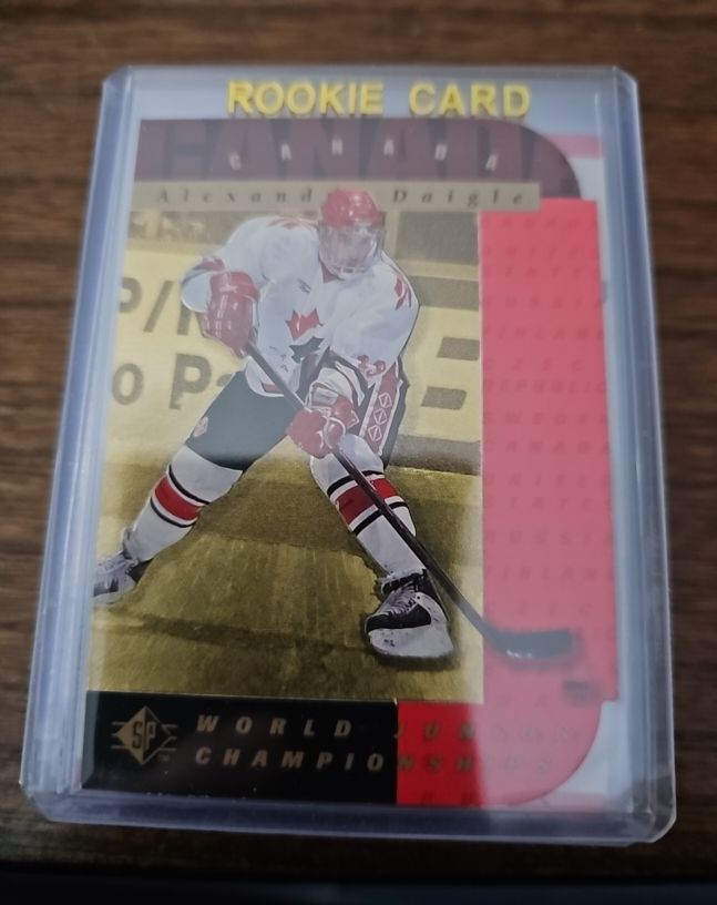 1994-95 Upper Deck SP World Junior Championships #136 Alexandre Daigle — front