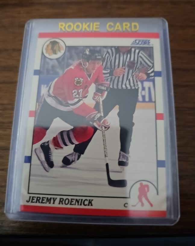 1990-91 Score #179 Jeremy Roenick — front