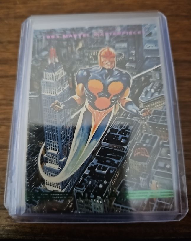1993 SkyBox Marvel Masterpieces #83 Nova — front