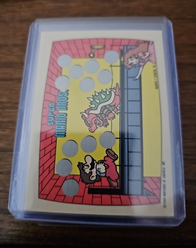 1989 Topps Nintendo Scratch-Off Super Mario Bros #6 — front