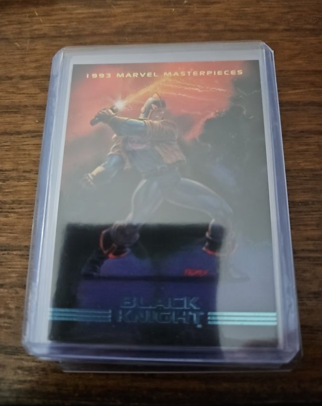 1993 Skybox Marvel Masterpieces #65 Black Knight — front