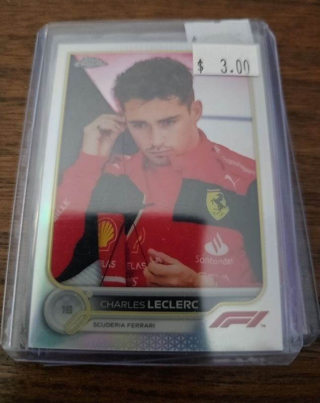 2022 Topps Chrome Formula 1 #26 Charles Leclerc — front