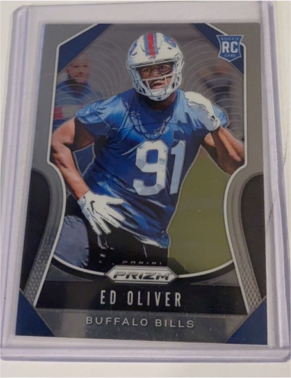 2019 Panini Prizm #378 Ed Oliver — front