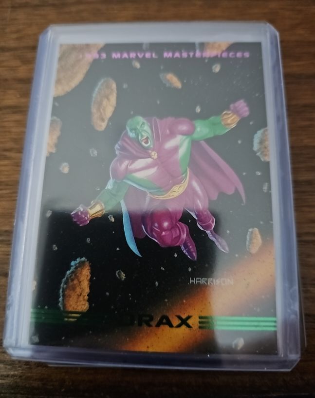 1993 Skybox Marvel Masterpieces #87 Drax — front