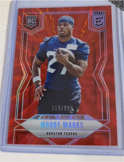 2025 Panini Donruss Elite #133 Woody Marks Aspirations — front