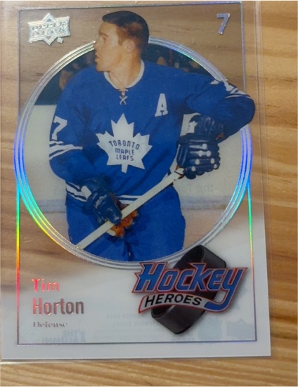 2023-24 Upper Deck Hockey Heroes #HH-39 Tim Horton — front