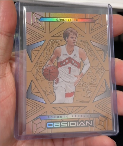 2024 Panini Obsidian Gradey Dick — front