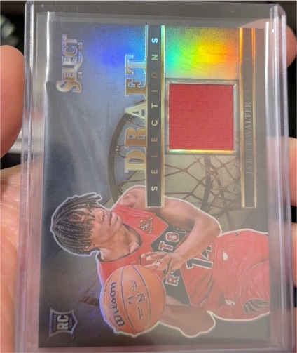 2024-25 Panini Select Draft Selections Memorabilia Silver #DSM-JKW Ja'Kobe Walter — front