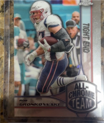 2024 Topps Chrome #ACT-6 Rob Gronkowski All-Chrome Team — front