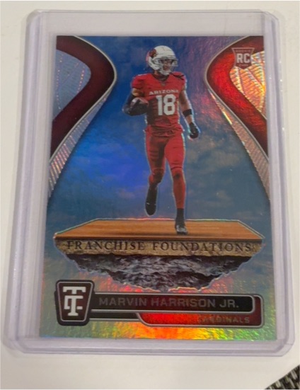 2024 Panini Totally Certified #17 Marvin Harrison Jr. — front