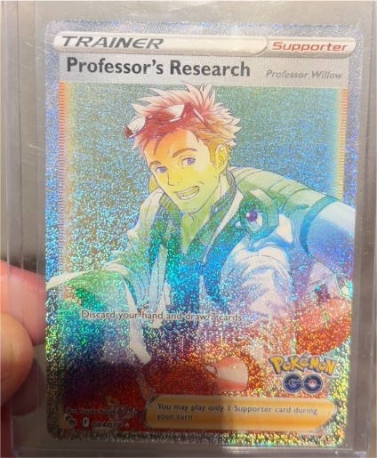 2020 Pokémon GO #084 Professor's Research Professor Willow — front