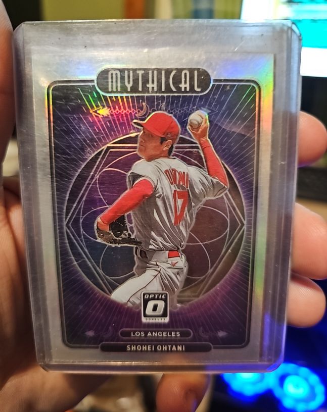 2021 Panini Donruss Optic Mythical #M25 Shohei Ohtani — front