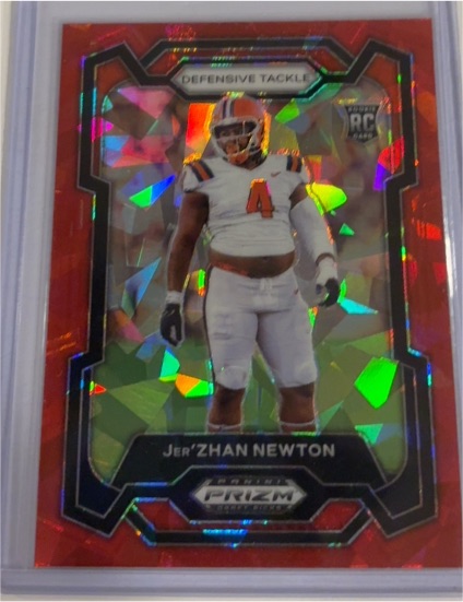 2024 Panini Prizm Draft Picks #136 Jer'Zhan Newton — front