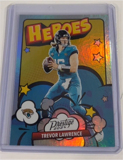 2024 Panini Prestige #5 Trevor Lawrence Heroes — front