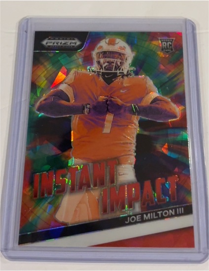 2024 Panini Prizm Draft Picks Instant Impact #II-JM Joe Milton III — front