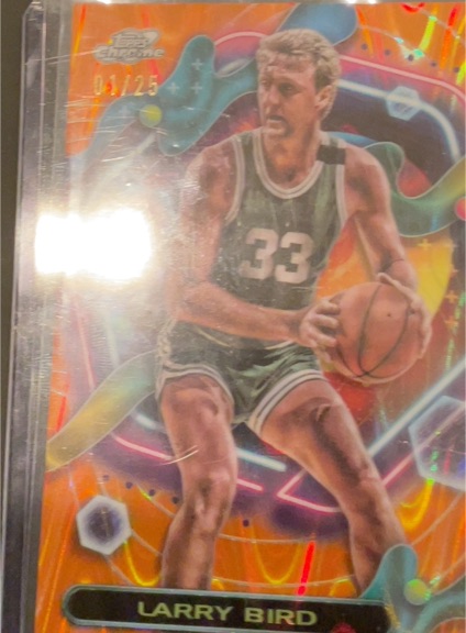 2023-2024 Topps Cosmic Chrome #8 Larry Bird — front
