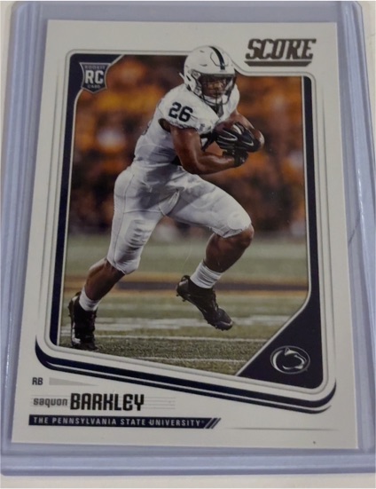 2018 Panini Score #359 Saquon Barkley — front