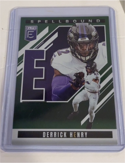 2025 Panini Donruss Elite #30 Spellbound Derrick Henry Baltimore Ravens — front