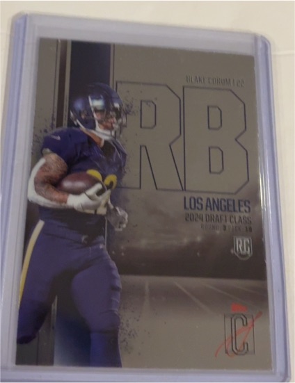 2024 Topps Signature Class #140 Blake Corum — front