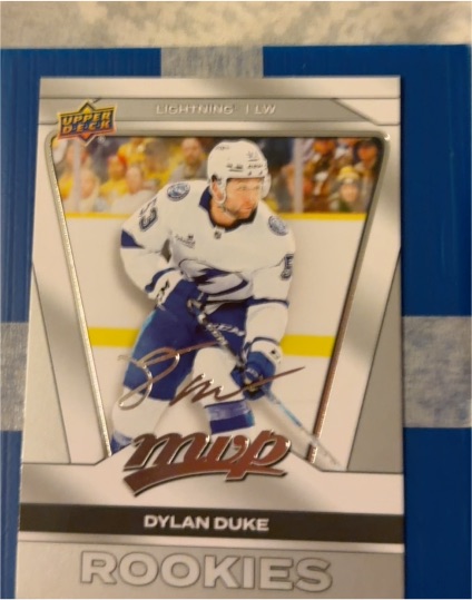 2025-26 Upper Deck MVP #239 Dylan Duke RC — front