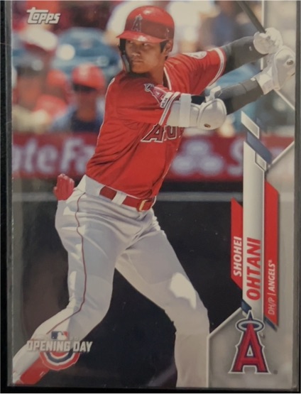 2020 Topps Opening Day #43 Shohei Ohtani — front