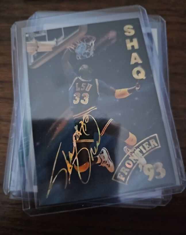 1993 Stadium Club #358 Shaquille O'Neal Frequent Flyers — front