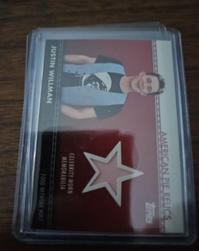 2011 Topps American Pie Relics #APR-17 Justin Willman — front