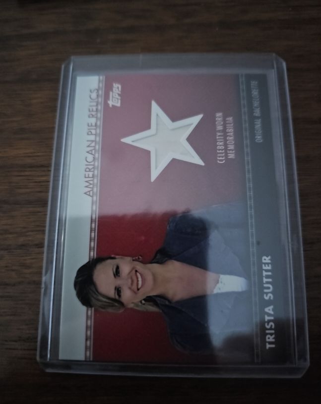 2011 Topps American Pie Relics Trista Sutter — front