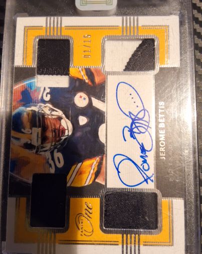 2022 Panini One #01/16 Jerome Bettis — front
