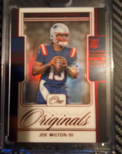 2024 Panini One Originals #OO-JMN Joe Milton III — front