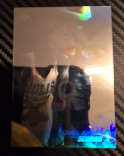 1991-92 Upper Deck #AW1 Michael Jordan Scoring Leader — front