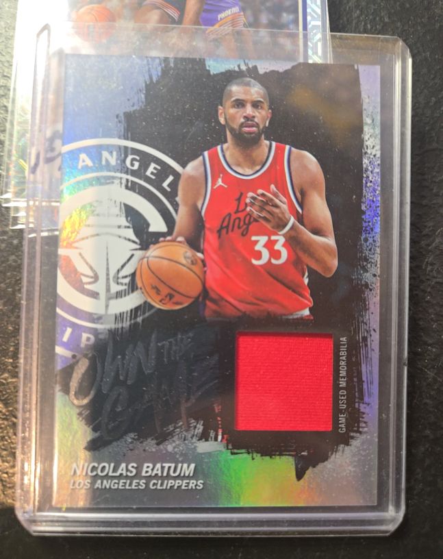 2025-26 Topps Own The Game #OTGA-NB Nicolas Batum — front
