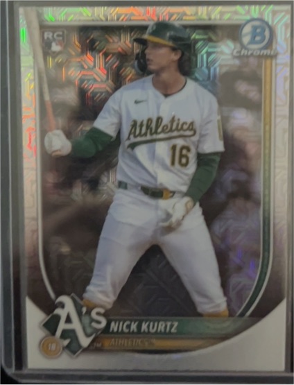 2025 Bowman Chrome #93 Nick Kurtz — front