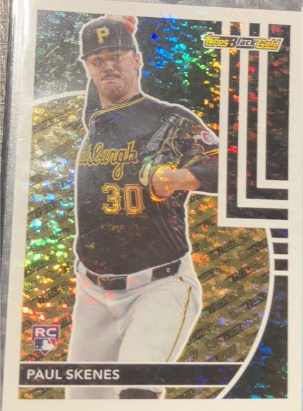 2024 Topps Update Black Gold #BG-17 Paul Skenes — front