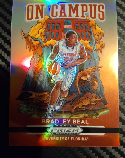 2021 Panini Prizm Draft Picks #18 Bradley Beal On Campus — front