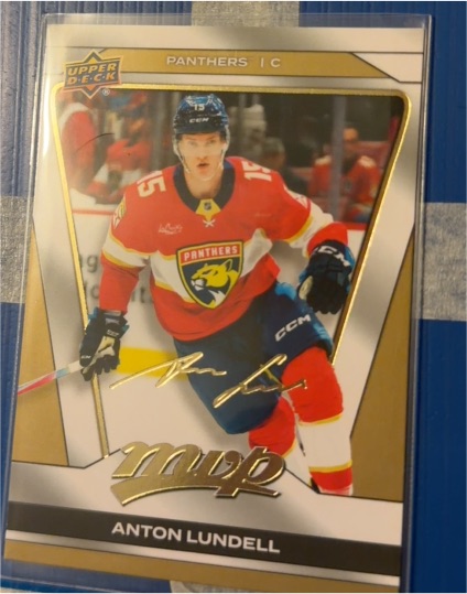 2025-26 Upper Deck MVP #35 Anton Lundell — front