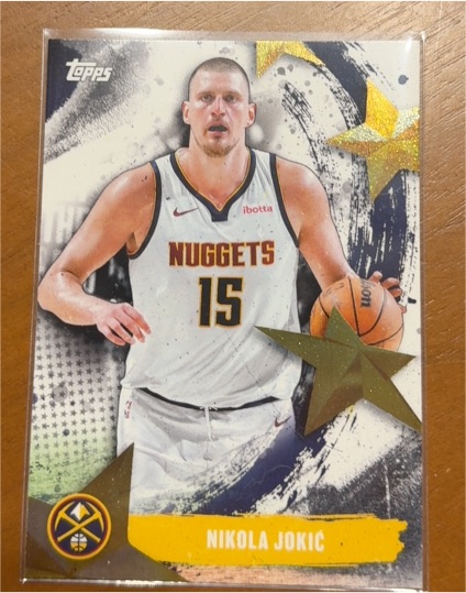 2025-26 Topps #SA-1 Nikola Jokic Stars of the NBA Denver Nuggets — front