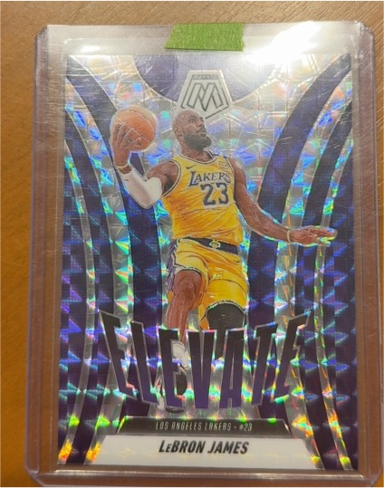 2024-25 Panini Mosaic #13 LeBron James — front