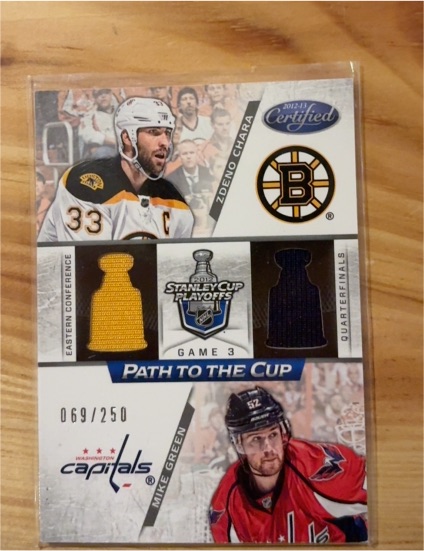 2012-13 Panini Certified Path to the Cup #Zdeno Chara / Mike Green — front