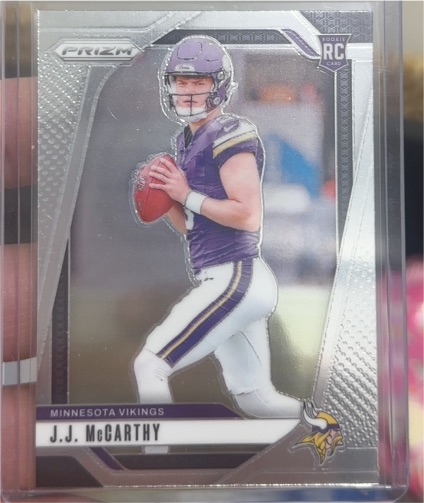 2024 Panini Prizm #400 J.J. McCarthy — front