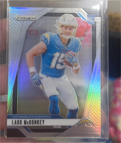 2024 Panini Prizm #365 Ladd McConkey — front